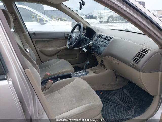 12537493 :رقم المزاد ، 2HGES16892H903699 vin ، 2002 Honda Civic Lx مزاد بيع