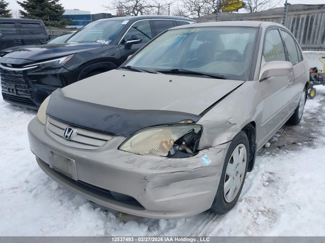 12537493 :رقم المزاد ، 2HGES16892H903699 vin ، 2002 Honda Civic Lx مزاد بيع