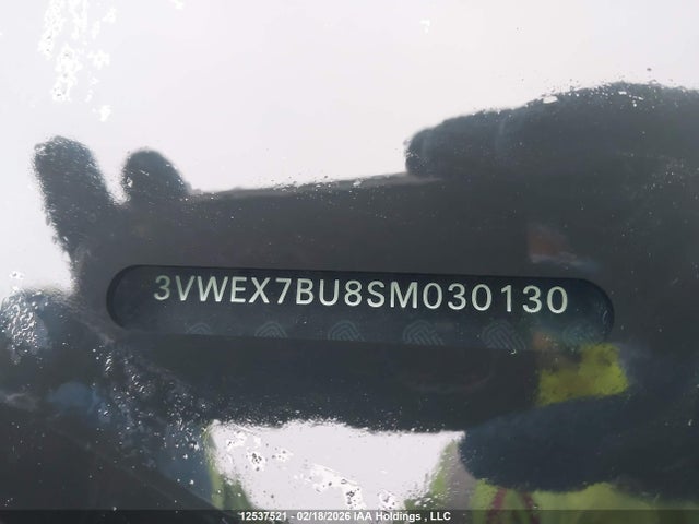3VWEX7BU8SM030130 Volkswagen JETTA SE