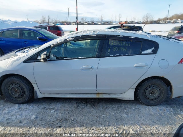 12537561 :رقم المزاد ، JHMZE2H77AS801941 vin ، 2010 Honda Insight مزاد بيع