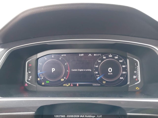 2024 Volkswagen Tiguan Comfortline მანქანა იყიდება აუქციონზე, vin: 3VVMB7AX9RM048852, აუქციონის ნომერი: 12537565