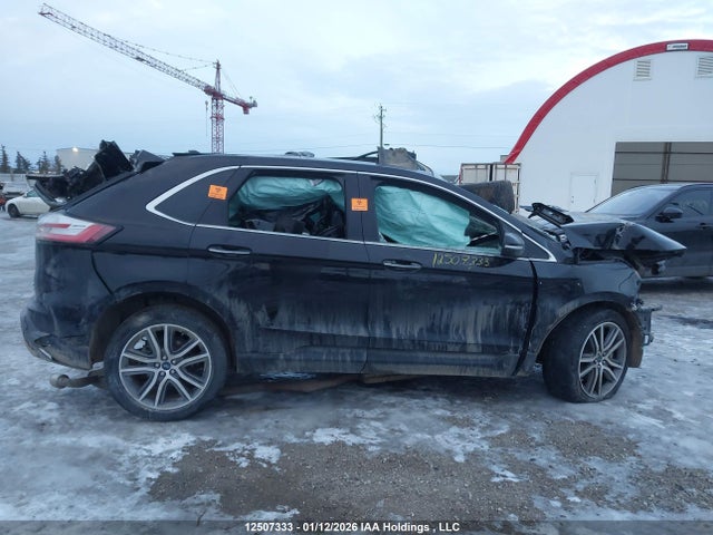 12507333 :رقم المزاد ، 2FMPK4K97KBB77962 vin ، 2019 Ford Edge Titanium مزاد بيع