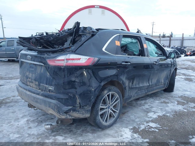 12507333 :رقم المزاد ، 2FMPK4K97KBB77962 vin ، 2019 Ford Edge Titanium مزاد بيع