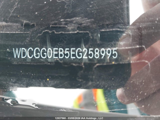WDCGG0EB5EG258995 Mercedes-Benz Glk 250 Bluetec