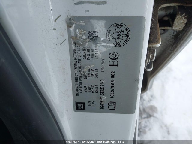 Buick Verano 2014 1G4PN5SK5E4237140 Image 18