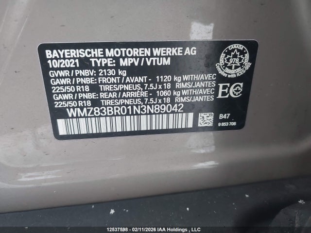 Mini Cooper S Countryman All4 2022 WMZ83BR01N3N89042 Image 9