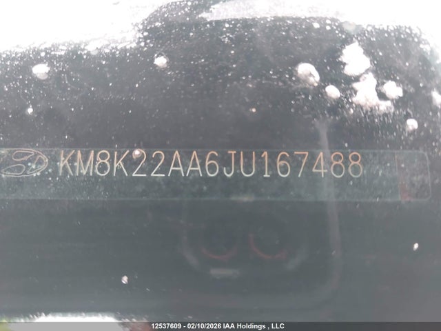 KM8K22AA6JU167488 Hyundai Kona