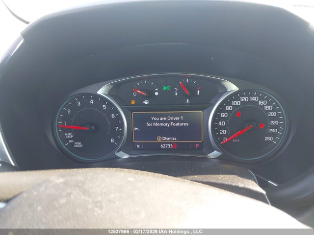 12537666 :رقم المزاد ، 2GNAXXEV7L6227489 vin ، 2020 Chevrolet Equinox Premier مزاد بيع