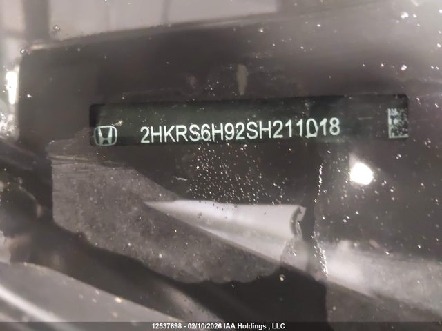 2HKRS6H92SH211018 Honda Cr-v Sport Touring