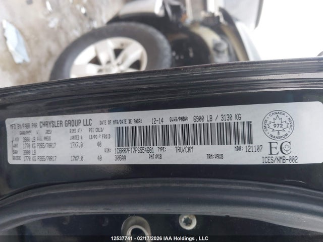 1C6RR7FT7FS554681 RAM 1500 St
