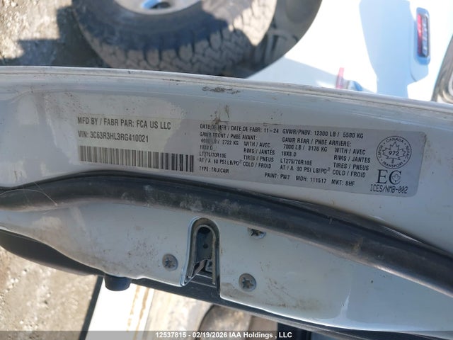 RAM 3500 Big Horn 2024 3C63R3HL3RG410021 Image 9