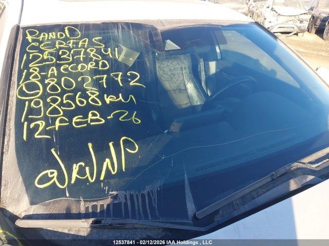 1HGCV1F33JA802772 Honda Accord Sport