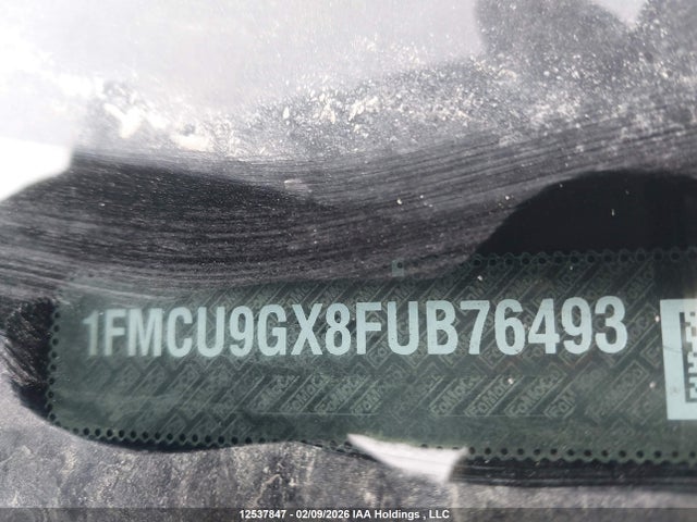 1FMCU9GX8FUB76493 Ford ESCAPE SE