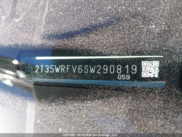2T35WRFV6SW290819 Toyota RAV4 HYBRID