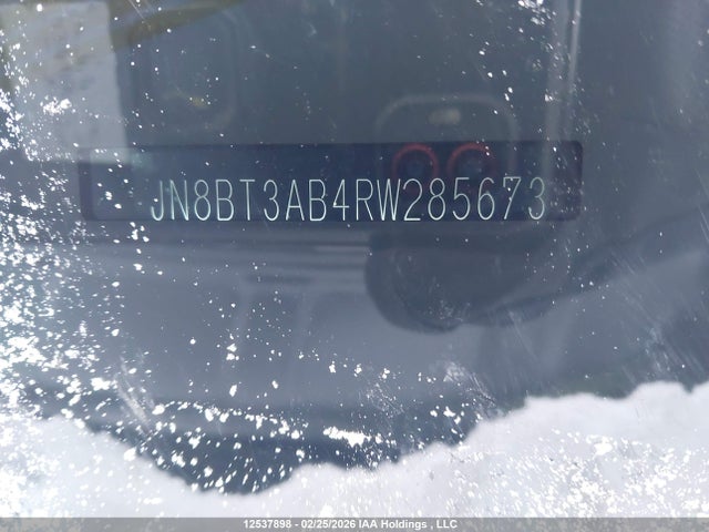 JN8BT3AB4RW285673 Nissan ROGUE S
