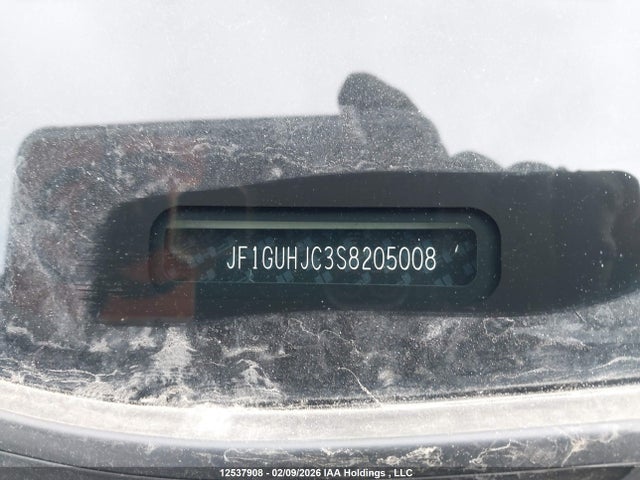 JF1GUHJC3S8205008 Subaru IMPREZA RS