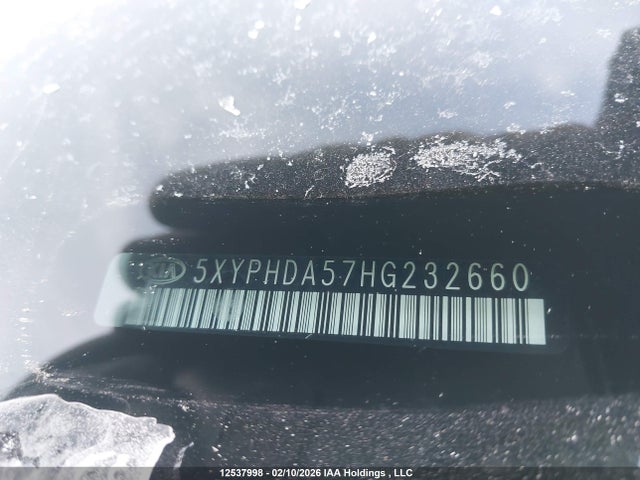 5XYPHDA57HG232660 KIA Sorento 3.3l Ex/3.3l Ex+