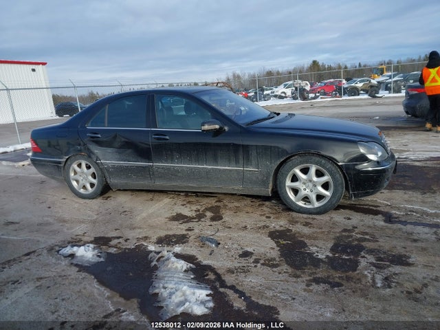 2001 Mercedes-benz S Class მანქანა იყიდება აუქციონზე, vin: WDB2200751A033423, აუქციონის ნომერი: 12538012