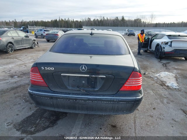 2001 Mercedes-benz S Class მანქანა იყიდება აუქციონზე, vin: WDB2200751A033423, აუქციონის ნომერი: 12538012