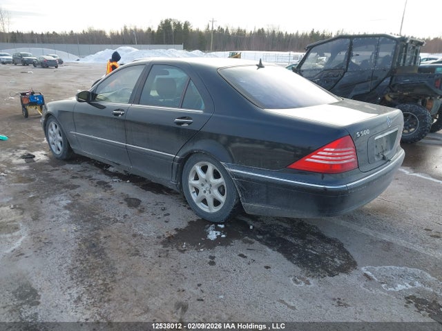 2001 Mercedes-benz S Class მანქანა იყიდება აუქციონზე, vin: WDB2200751A033423, აუქციონის ნომერი: 12538012
