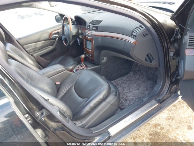 2001 Mercedes-benz S Class მანქანა იყიდება აუქციონზე, vin: WDB2200751A033423, აუქციონის ნომერი: 12538012