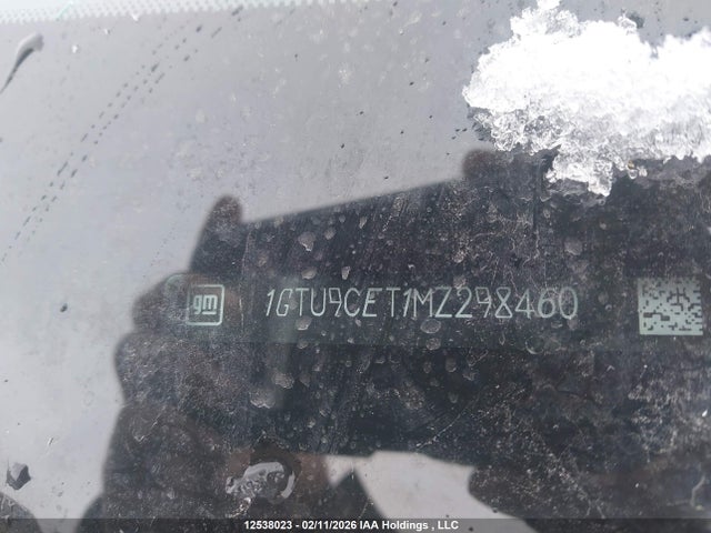 2021 Gmc Sierra 1500 მანქანა იყიდება აუქციონზე, vin: 1GTU9CET1MZ298460, აუქციონის ნომერი: 12538023