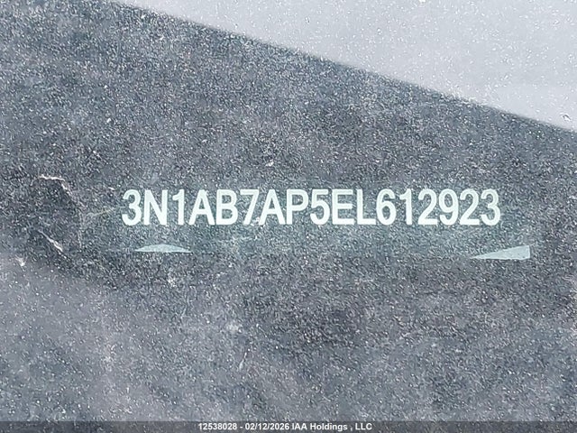 3N1AB7AP5EL612923 Nissan Sentra S/sv/sr/sl