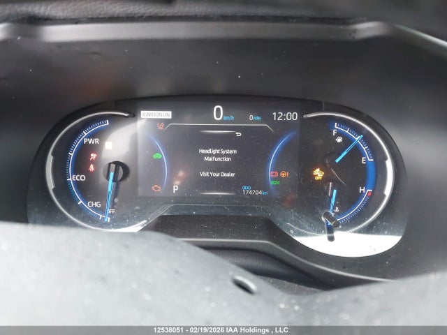 Aukcja sprzedaży 2019 Toyota Rav4 Hybrid, vin: 2T3DWRFV2KW011975, numer aukcji: 12538051