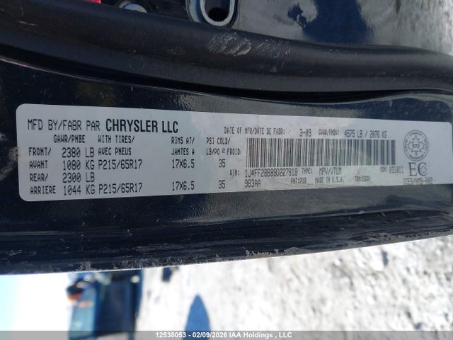 Продаж на аукціоні авто 2009 Jeep Patriot, vin: 1J4FF28B89D227818, номер лоту: 12538053