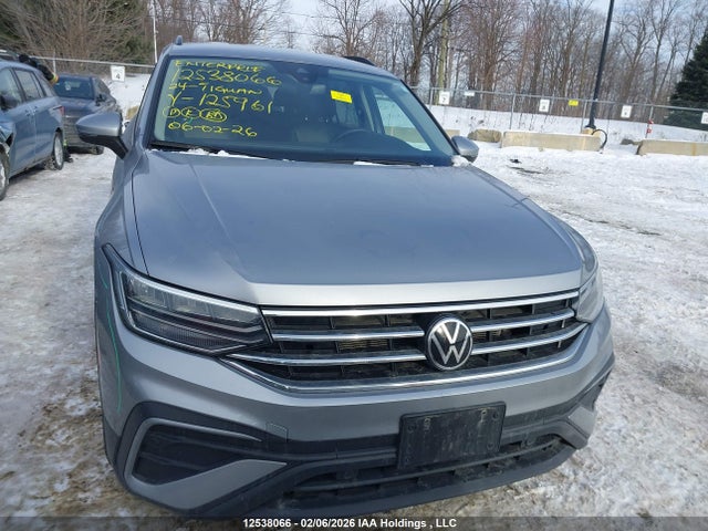 3VV2B7AX6RM125961 Volkswagen Tiguan Se/wolfsburg