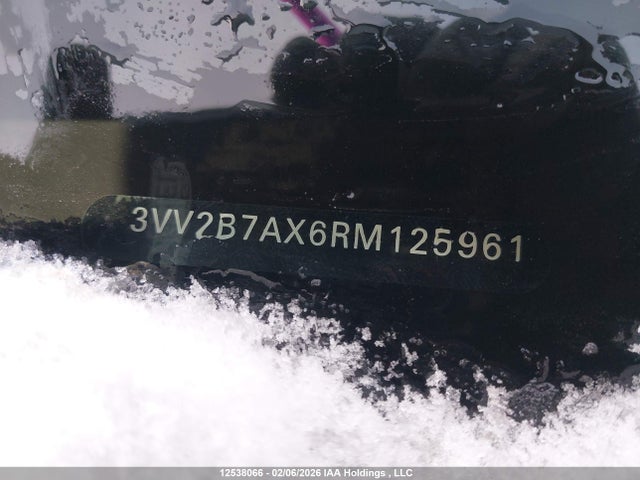 3VV2B7AX6RM125961 Volkswagen Tiguan Se/wolfsburg