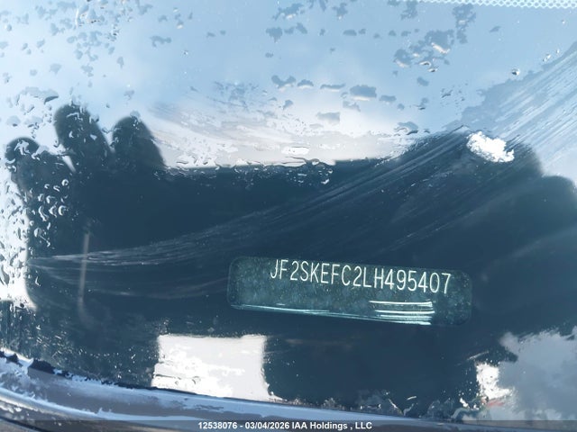 Aukcja sprzedaży 2020 Subaru Forester Convenience, vin: JF2SKEFC2LH495407, numer aukcji: 12538076