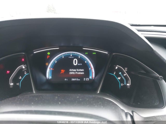 Продаж на аукціоні авто 2019 Honda Civic Touring, vin: 2HGFC1F94KH100809, номер лоту: 12538216