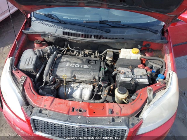12538231 :رقم المزاد ، KL1TX65E29B374330 vin ، 2009 Chevrolet Aveo Lt مزاد بيع