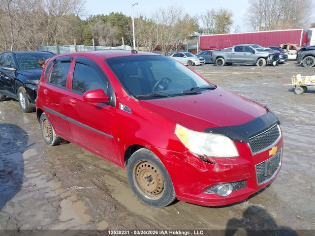 12538231 :رقم المزاد ، KL1TX65E29B374330 vin ، 2009 Chevrolet Aveo Lt مزاد بيع