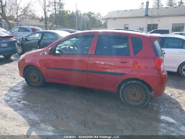 12538231 :رقم المزاد ، KL1TX65E29B374330 vin ، 2009 Chevrolet Aveo Lt مزاد بيع