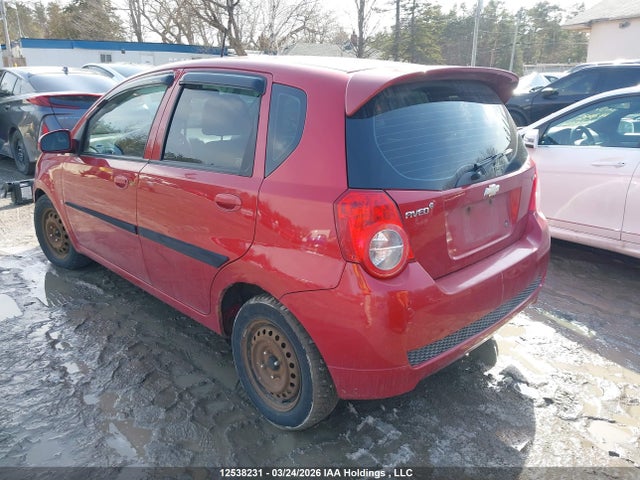 12538231 :رقم المزاد ، KL1TX65E29B374330 vin ، 2009 Chevrolet Aveo Lt مزاد بيع