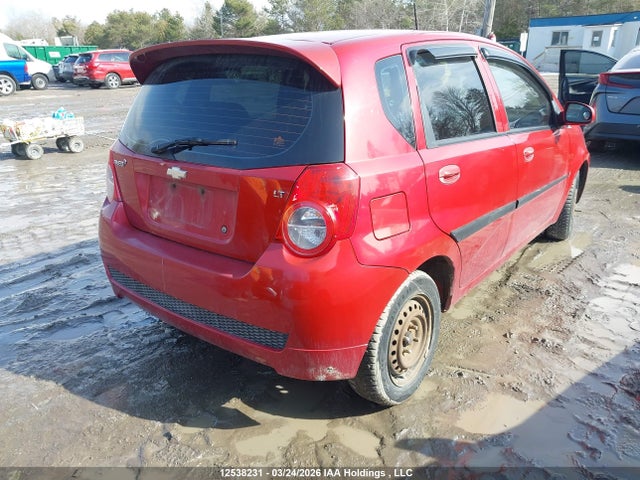 12538231 :رقم المزاد ، KL1TX65E29B374330 vin ، 2009 Chevrolet Aveo Lt مزاد بيع