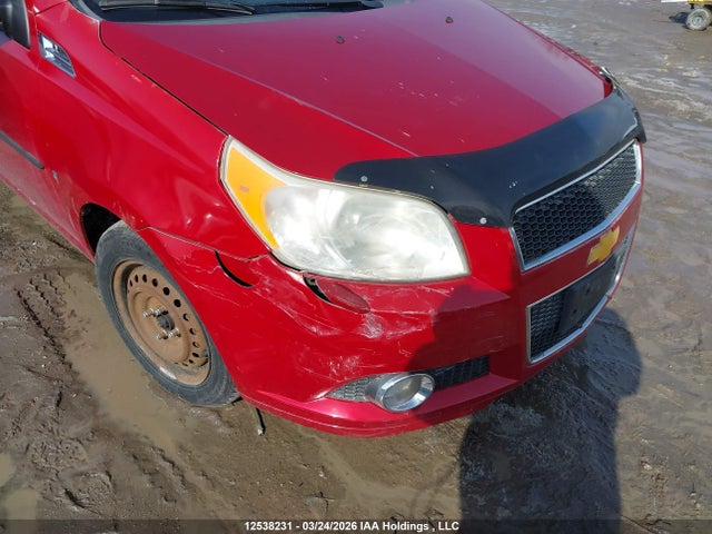 12538231 :رقم المزاد ، KL1TX65E29B374330 vin ، 2009 Chevrolet Aveo Lt مزاد بيع