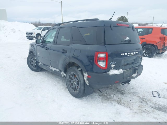 Aukcja sprzedaży 2023 Ford Bronco Sport Big Bend, vin: 3FMCR9B65PRD30005, numer aukcji: 12538232