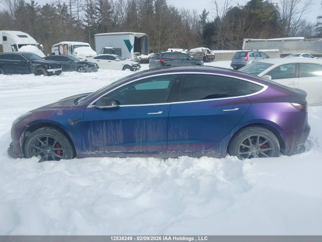2019 Tesla Model 3 მანქანა იყიდება აუქციონზე, vin: 5YJ3E1EA1KF416729, აუქციონის ნომერი: 12538249