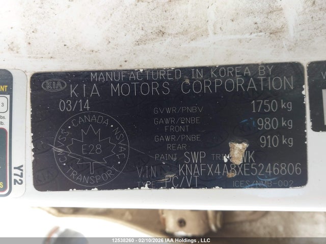 KIA FORTE EX 2014 KNAFX4A8XE5246806 Image 19