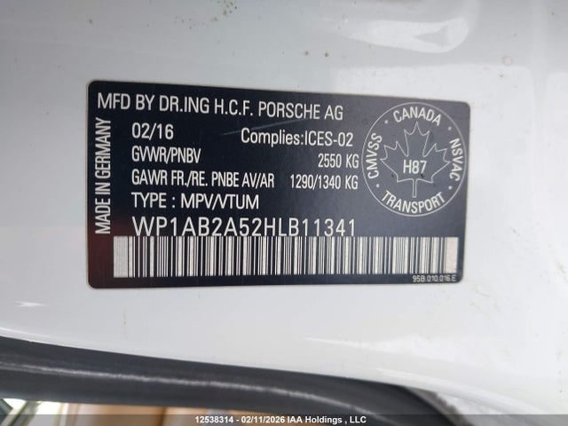 Porsche MACAN S 2017 WP1AB2A52HLB11341 Image 18
