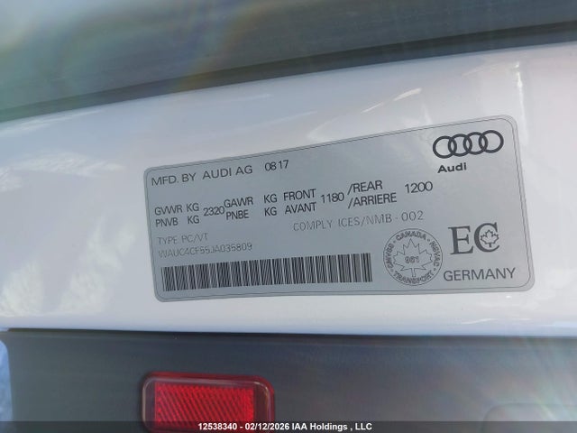 Audi S5 3.0t Technik 2018 WAUC4CF55JA035809 Image 9