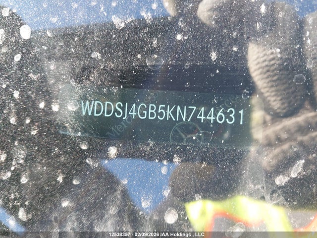 WDDSJ4GB5KN744631 Mercedes-Benz CLA 250 4MATIC
