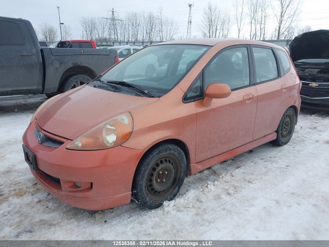 2008 Honda Fit Sport მანქანა იყიდება აუქციონზე, vin: JHMGD38648S813353, აუქციონის ნომერი: 12538358