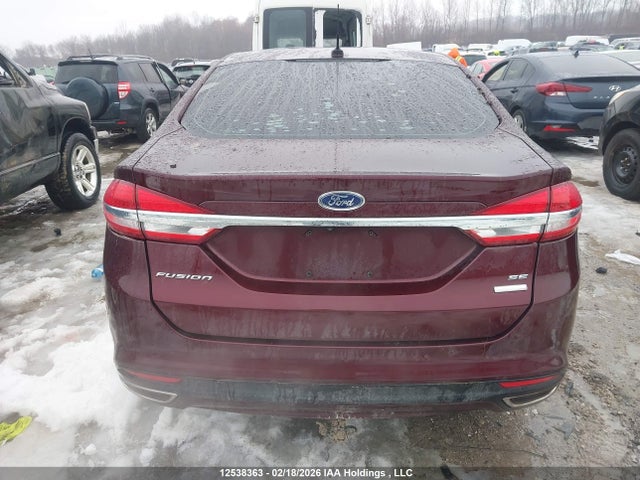 12538363 :رقم المزاد ، 3FA6P0T96HR101223 vin ، 2017 Ford Fusion Se مزاد بيع