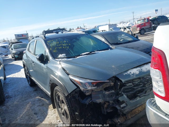 12538364 :رقم المزاد ، JF2GUHFC3S8246839 vin ، 2025 Subaru Crosstrek Onyx مزاد بيع