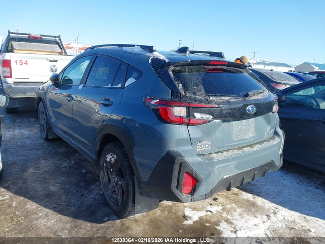 12538364 :رقم المزاد ، JF2GUHFC3S8246839 vin ، 2025 Subaru Crosstrek Onyx مزاد بيع