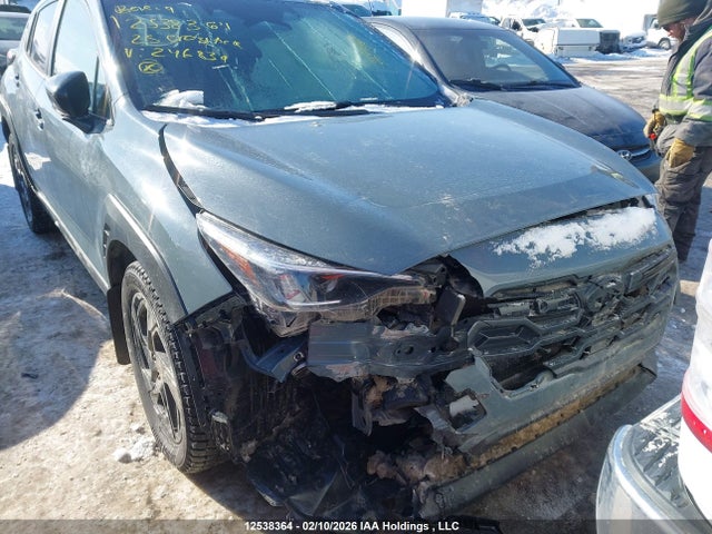 12538364 :رقم المزاد ، JF2GUHFC3S8246839 vin ، 2025 Subaru Crosstrek Onyx مزاد بيع